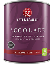 PRATT&LAMBERT Z4180 Accolade SEMI-GLOSS Quart