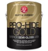 PRATT&LAMBERT PRO-HIDE GOLD EXTERIOR SEMI-GLOSS BASE 1 / WHITE 1 gal