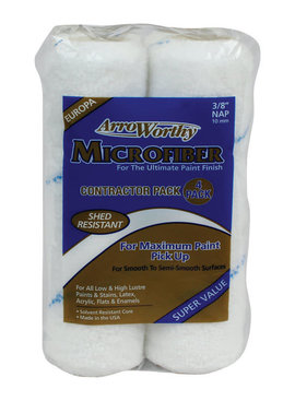 ARROWORTHY LLC ROLLER CVR MF 3/8X9" 4PK