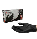 Black Nitrile Glove Plus