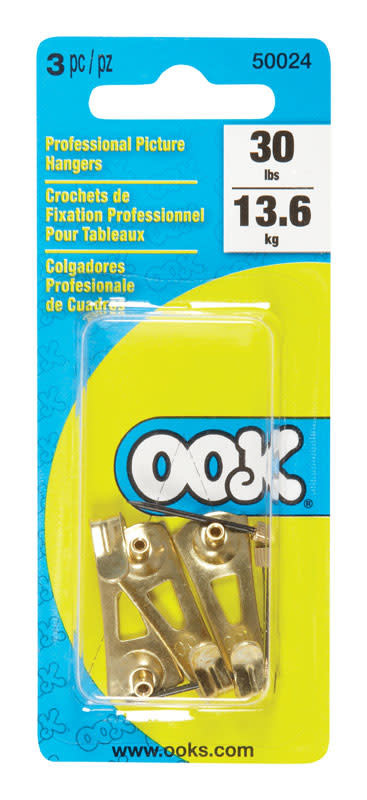 OOK PROFESSIONAL PICTURE HANGERS 30 LB