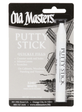 OLD MASTERS PUTTY STICK WHITE