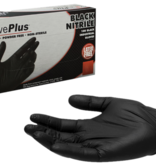 Black Nitrile Glove Plus