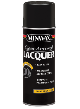 MINWAX MINWAX LACQUER STN11.5OZ