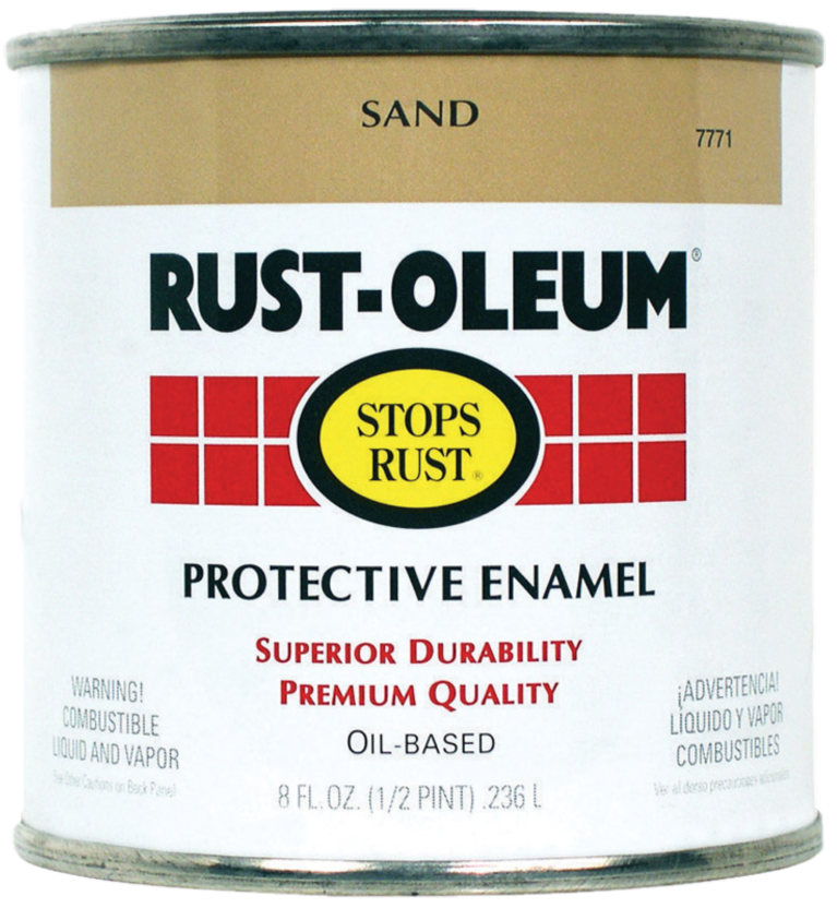 Rust-Oleum 1/2PT STOPS RUST SAND PROTECTIVE ENAMEL