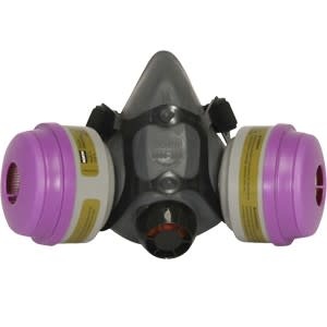 Honeywell Safety RAP-74032 5500 Half Mask w/MC/P100 Cartridge/Filters Multi-Purpose Respirator Large