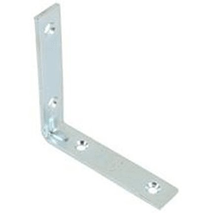 115BC 2" X 5/8" CORNER BRACE ZINC PLATED