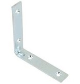 115BC 2" X 5/8" CORNER BRACE ZINC PLATED