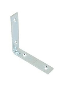 115BC 2" X 5/8" CORNER BRACE ZINC PLATED