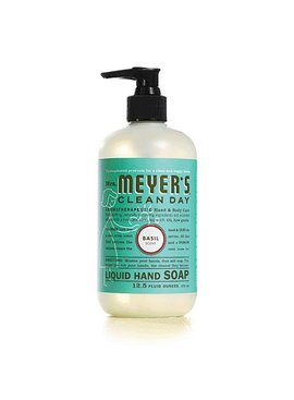 MRS. MEYERS 12.5OZ LIQUID HAND SOAP - BASIL