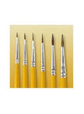 SIZE 0 WATER COLOR POINTED SABLE ARTISTS BRUSH