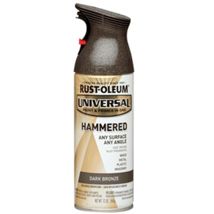 RUSTOLEUM 12OZ DARK BRONZE HAMMERED UNIVERSAL ALL SURFACE SPRAY