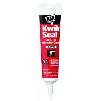 KWIK SEAL ALMOND  TUB & TILE CAULK 5.5 OZ