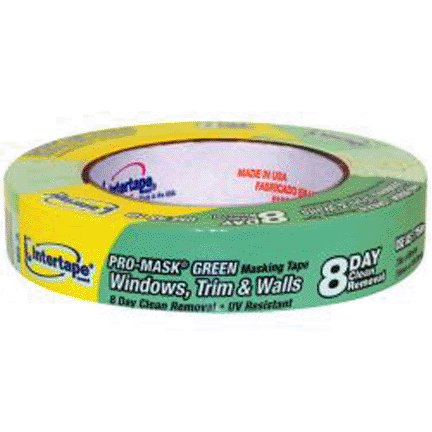 INTERTAPE 2" GREEN PRO-MASK TAPE - ROLL