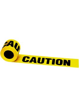 IRWIN 3''X300' ''CAUTION'' BARRIER TAPE