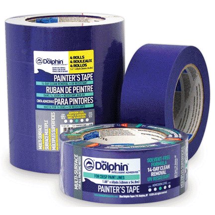 '' X 60YDS BLUE, BLUE PAINTER'S TAPE - Cappys Paint and Wallpaper '' X 60YDS BLUE, BLUE PAINTER'S TAPE - Cappys Paint and Wallpaper