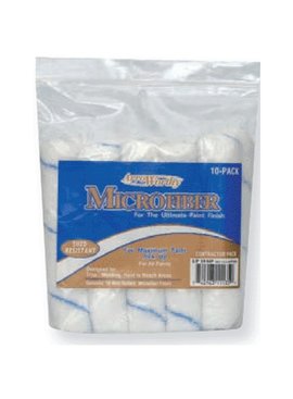 ARROWORTHY LLC ArroWorthy 4-MFR3CK 4" x 3/8" Nap Microfiber Mini Roller Covers (10pk)