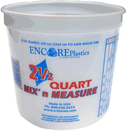 2.5 QUART MIX N MEASURE CONTAINER