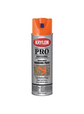 KRYLON PAINTS KRYLON CONTRACTOR MARKING PAINT ORORANGE 12OZ