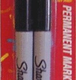 IRWIN SHARPIE FINE, 2CT. BLACK