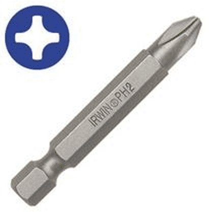 IRWIN #2 PHILLIPS POWER BIT 1/4X6