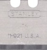 STANLEY TOOLS COMPANY 1992 UTILITY KNIFE BLADE
