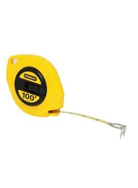 STANLEY TOOLS COMPANY 3/8''X100' YELLOW CASE LONG TAPE RULE