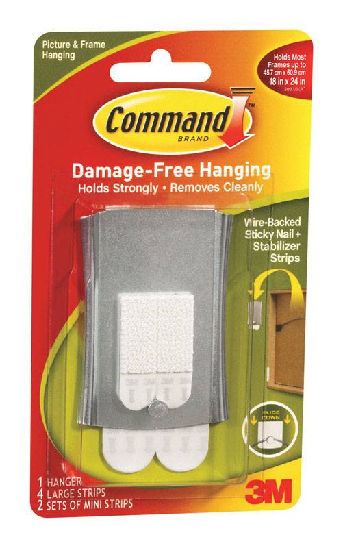 3M STICKY NAIL WIRE-BACK HANGER