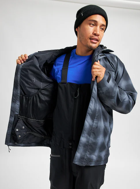 Burton M DUNMORE JK GRADIENT PLAID 22 