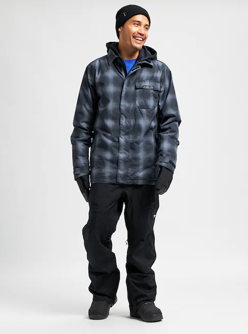 Burton M DUNMORE JK GRADIENT PLAID 22 