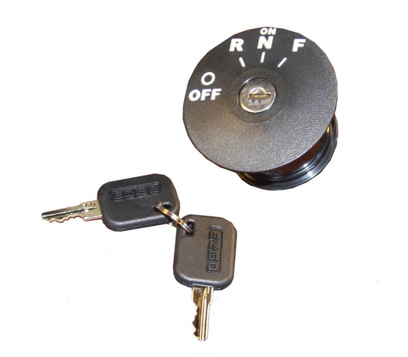 KEY SWITCH & KEY SET, UNIQUE SET, ELEC. (4PIN CONNECTOR)