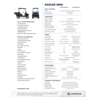 2024 CUSHMAN HAULER 800X ELiTE 2.2 (BRIGHT WHITE)