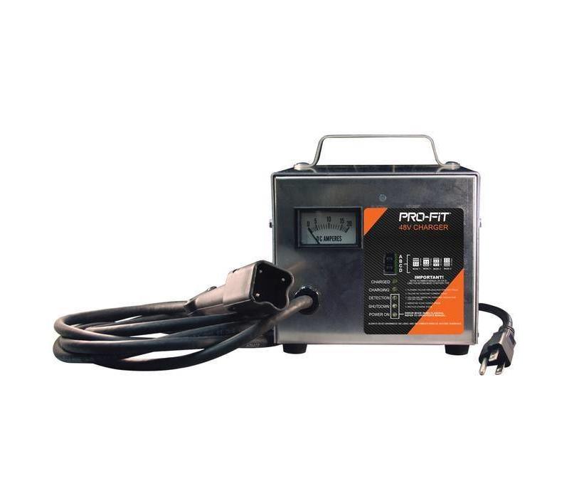 48V, 17/14A, CHARGER, 3 PIN, (YAMAHA)(LEAD ACID)(NLA)