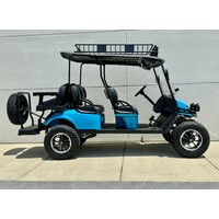 2024 E-Z-GO HIGH ADVENTURE L6 EFI (MIAMI BLUE)