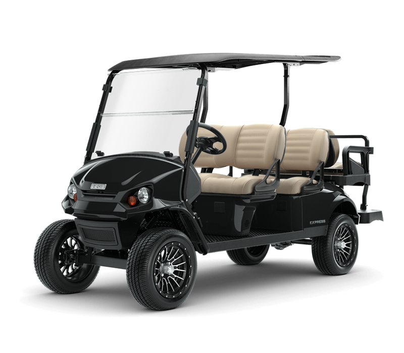 2025 E-Z-GO EXPRESS 6 ELiTE CMTR (BLACK)