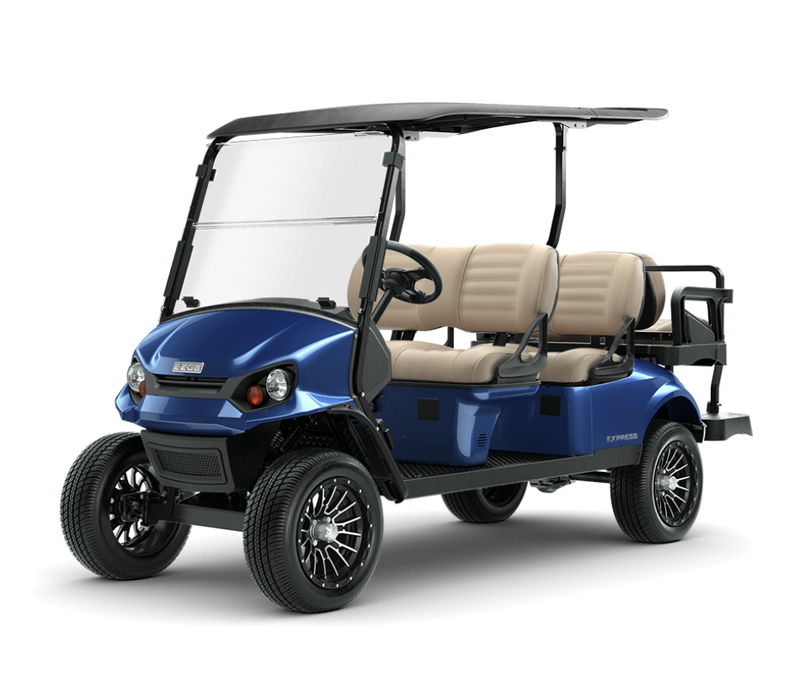 2025 E-Z-GO EXPRESS 6 ELiTE CMTR (ELECTRIC BLUE)