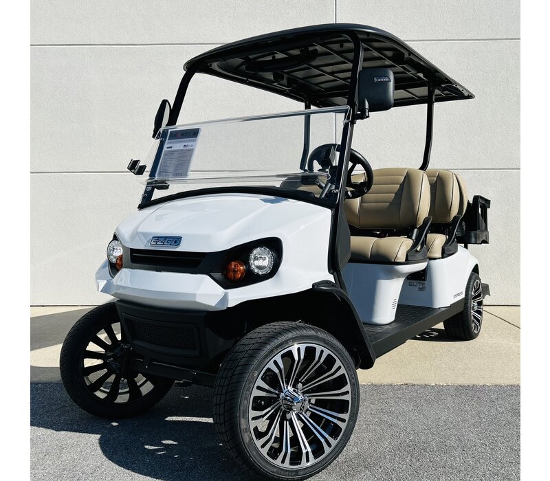 2026 E-Z-GO EXPRESS S6 ELiTE 4.2 (BRIGHT WHITE)