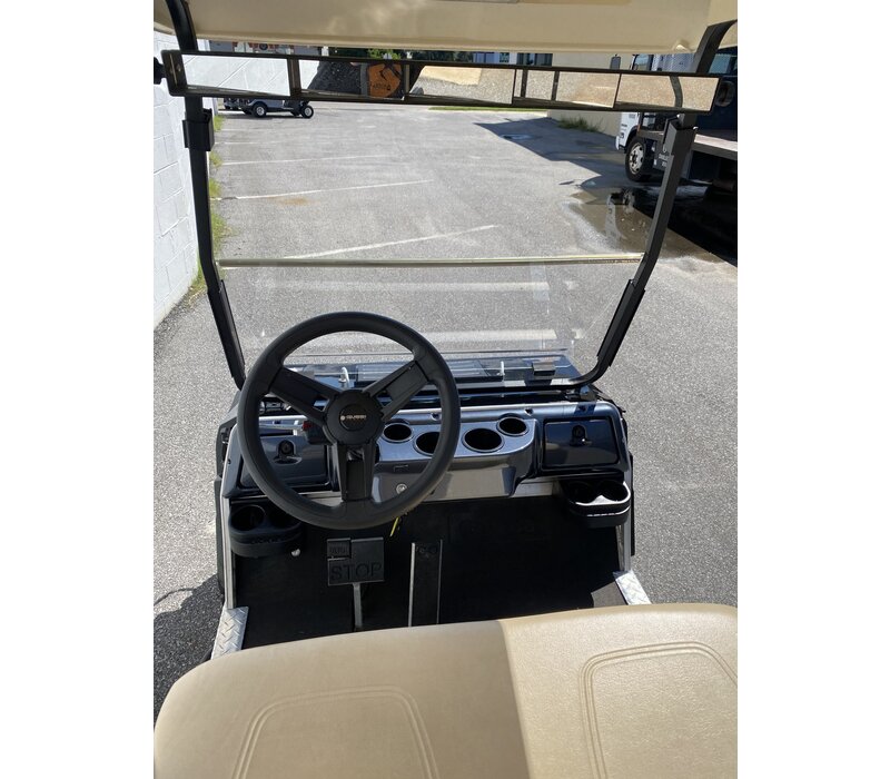 2001 CLUB CAR DS-E HUMMER BODY  (BLACK)