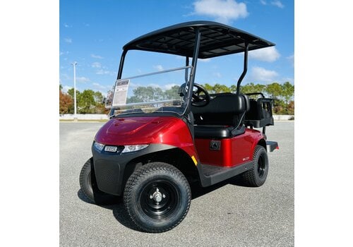 2024 E-Z-GO VALOR 4-E (INFERNO RED)