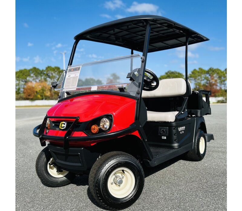 2024 CUSHMAN SHUTTLE 2+2 ELiTE 2.2 (FLAME RED)