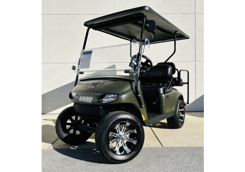 2021 E-Z-GO VALOR EX1 LSV (MATTE GREEN) DEALER CERTIFIED