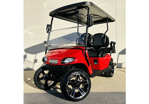 2022 E-Z-GO VALOR BOLT LITHIUM (FLAME RED) DEALER CERTIFIED