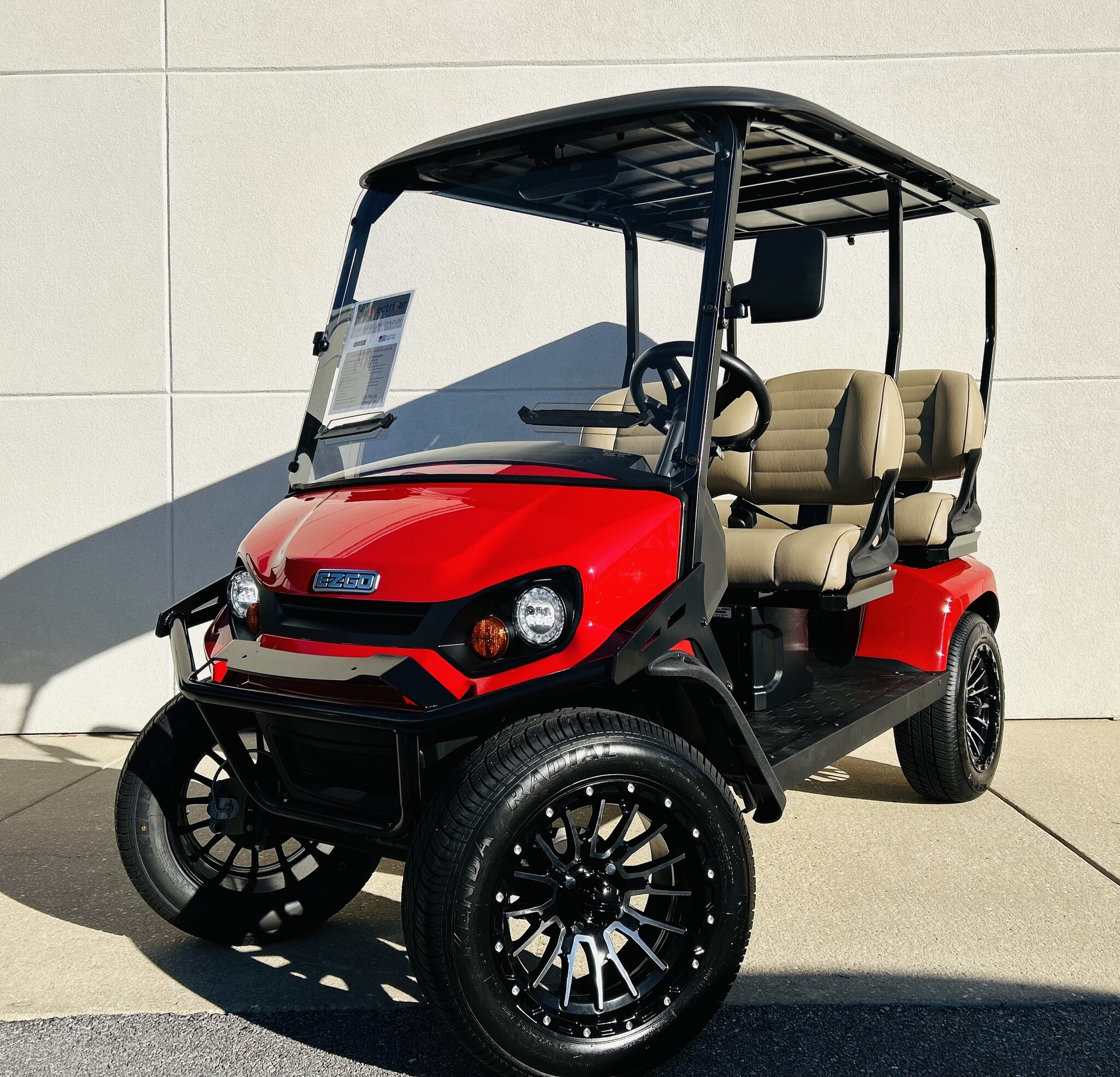 Street Legal E-Z-GO Golf Carts. Gas and Electric powered. - Dixielectricar