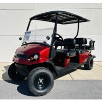 2024 E-Z-GO VALOR 6-E (INFERNO RED)