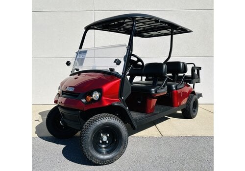 2024 E-Z-GO VALOR 6-E (INFERNO RED)
