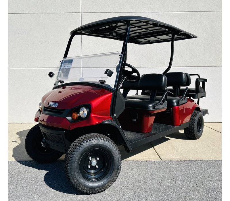 2024 E-Z-GO VALOR 6-E (INFERNO RED)