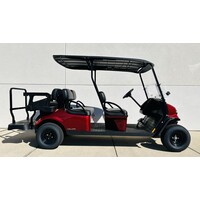 2024 E-Z-GO VALOR 6-E (INFERNO RED)