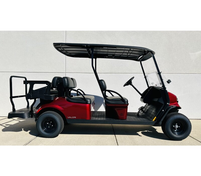 2024 E-Z-GO VALOR 6-E (INFERNO RED)