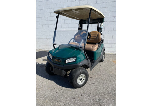 2019 CLUB CAR TEMPO ELECTRIC GOLF PKG - (FOREST GREEN)