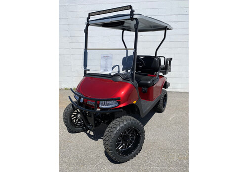 2008 E-Z-GO RXV 48V Refurbished 5" Lift Trojan Lithium Ion One Pack 105AH (Inferno Red)